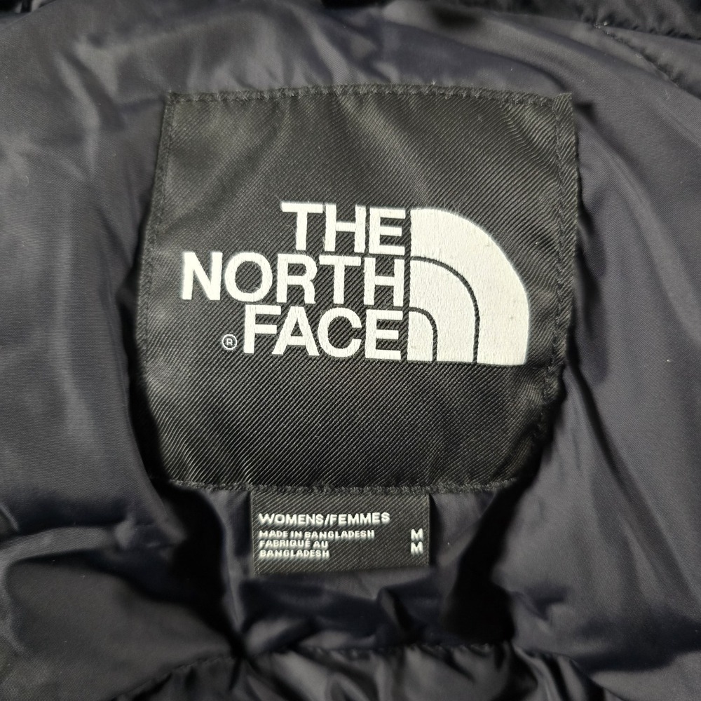 The North Face 1996 Retro Nuptse Purple Leopard Print Down Puffer Jacket M - Picture 7 of 11